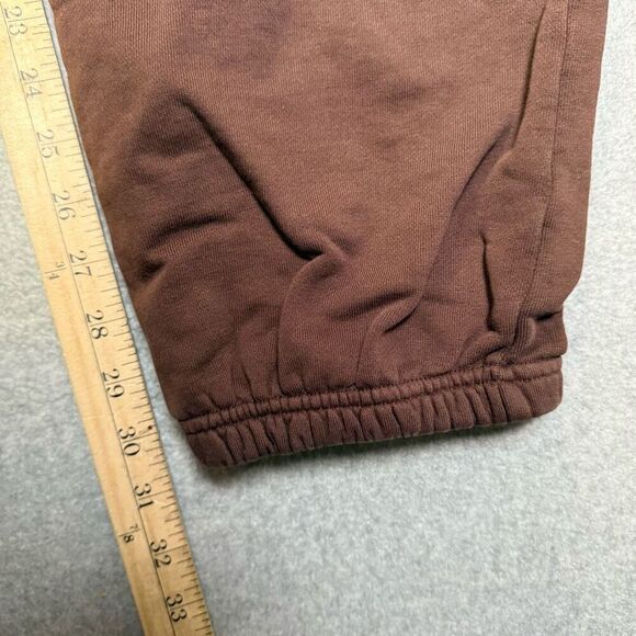 Talentless Mens Size XXL Elastic Waist Sweatpants Brown 100% Cotton Pockets - Picture 4 of 8
